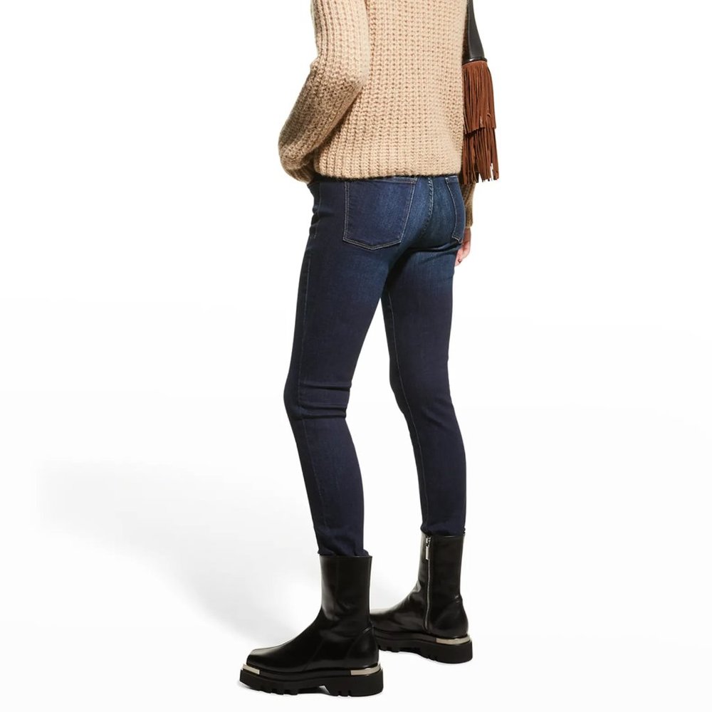 DL1961 Emma Skinny Low Rise Instasculpt Dark Blue Designer Jeans